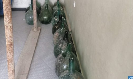 Des bouteilles en verre qui remonteraient au 14è siècle découvertes à la médina de Tanger Des bouteilles en verre qui remonteraient au 14è siècle découvertes à la médina de Tanger