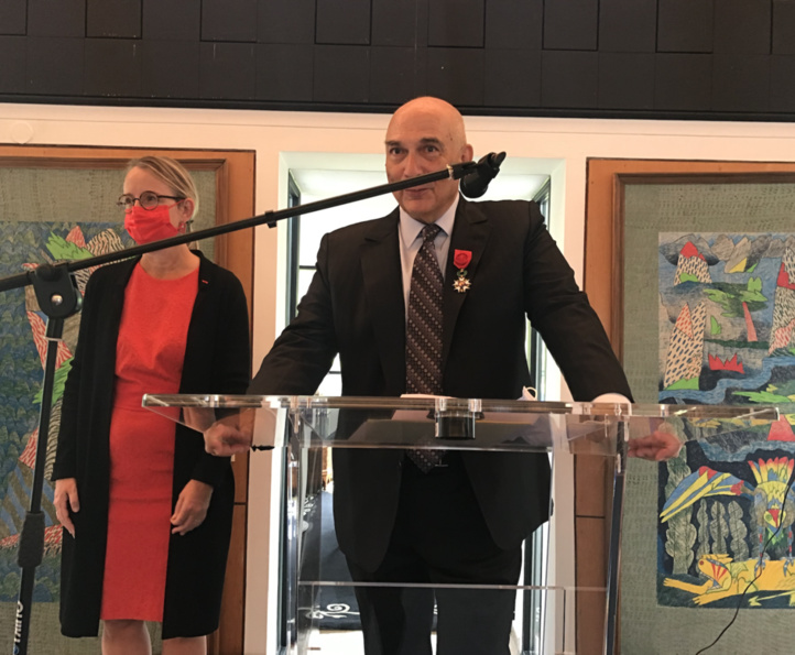 OCP : Mostapha Terrab décoré des insignes d’officier de la légion d’honneur