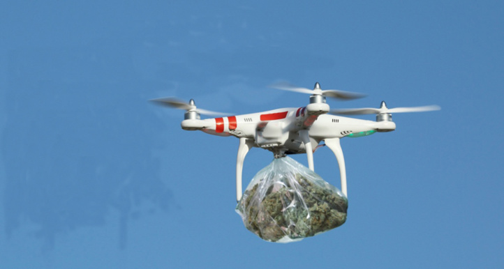 Sebta : La police contrecarre une opération de trafic de drogue par drone