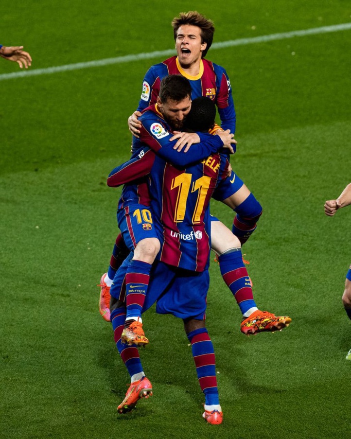 Liga: Dembélé arrache la victoire pour le Barça, avant le clasico