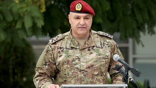 Beyrouth : Le chef de l'armée libanaise exprime sa gratitude à SM le Roi