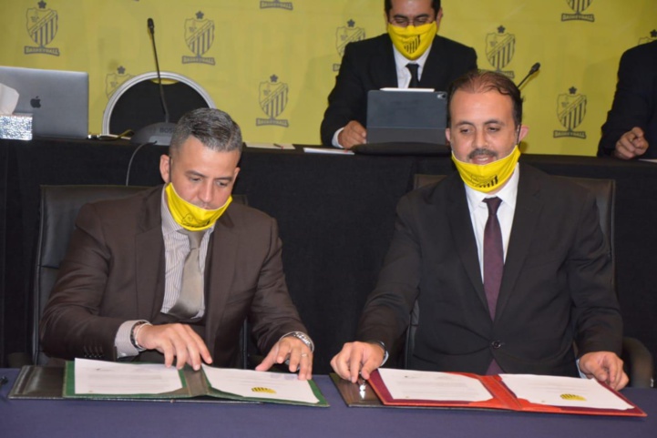 Signature de partenariat entre les deux sections du MAS. Phs Nidal
