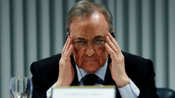 Florentino Perez : le projet de Super Ligue européenne est "en stand-by" Florentino Perez : le projet de Super Ligue européenne est "en stand-by"