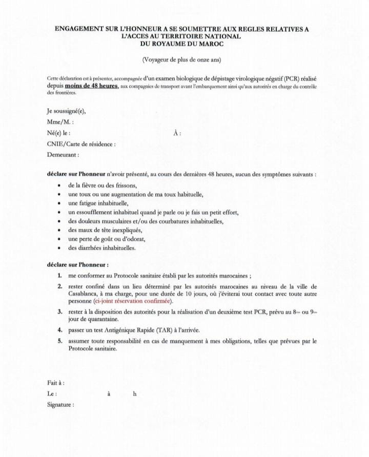 Marocains bloqués à l'étrangers : De nouvelles conditions pour rentrer au bercail