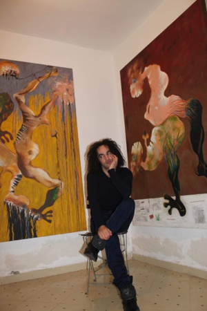 Arts plastiques:  Karim Attar tutoie les cieux