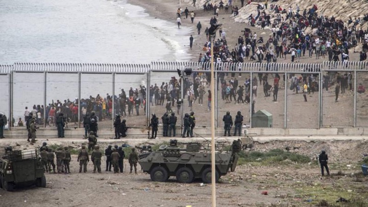 Urgent : Affrontement entre l’armée espagnole et les Herragas de Sebta