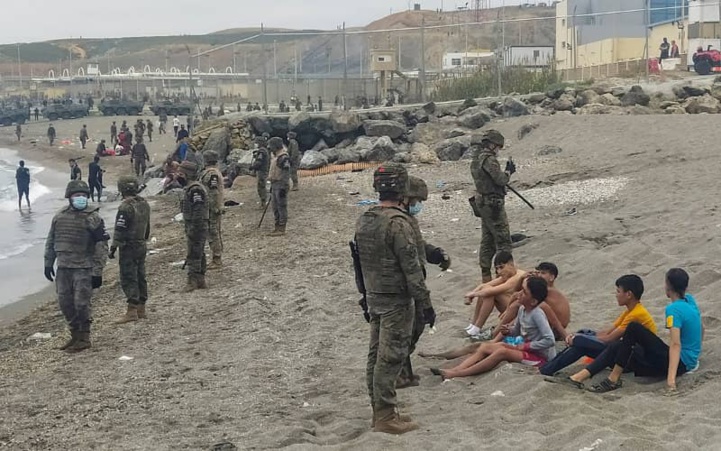 Sebta : Mineurs maltraités, violences….les ONG dénoncent Sebta : Mineurs maltraités, violences….les ONG dénoncent