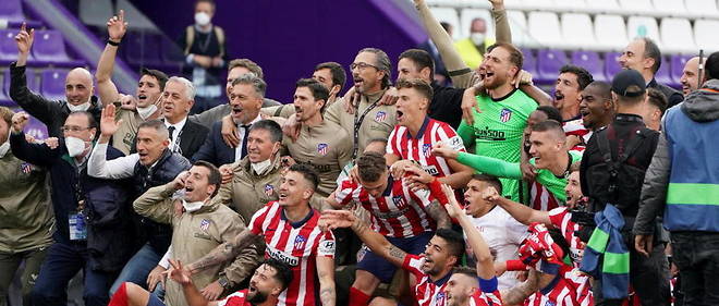 Foot: L'Atlético Madrid sacré champion d'Espagne pour la 11ème fois de son Histoire