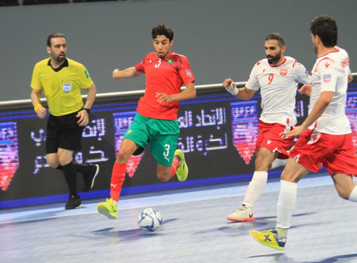 Arab Cup futsal / Demi-finale : Le Maroc survole le Bahreïn (6-0) !