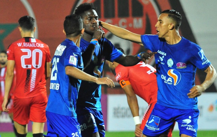 Botola / SCCM-RCA (1-2) : Le Raja vainqueur au finish