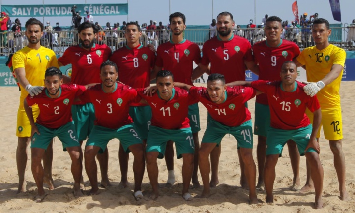 CAN de Beach Soccer : Le Maroc finit troisième CAN de Beach Soccer : Le Maroc finit troisième