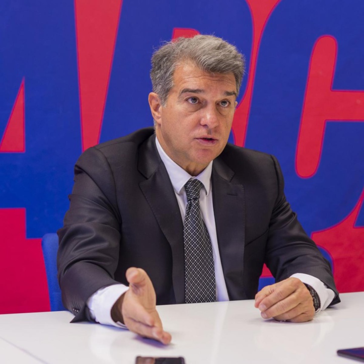 Première conférence de presse du président de Barcelone, Joan Laporta : « Le club doit connaître une réforme à tous les niveaux » Première conférence de presse du président de Barcelone, Joan Laporta : « Le club doit connaître une réforme à tous les niveaux »