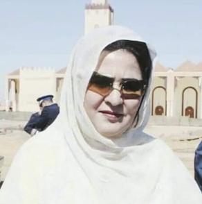 LALLA Maalouma Bousaid, Présidente de la commune rurale de Haouza, région de Smara