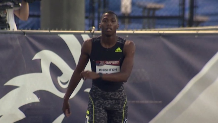 Athlétisme: Un cadet américain plus rapide qu'Usain Bolt Athlétisme: Un cadet américain plus rapide qu'Usain Bolt