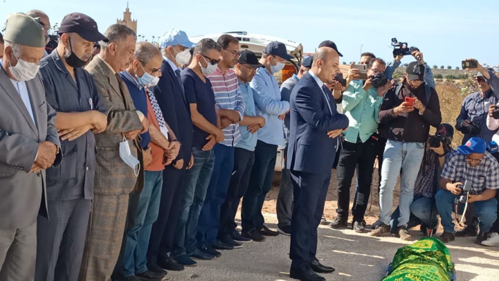Émouvantes funérailles de Khalid Jamaï
