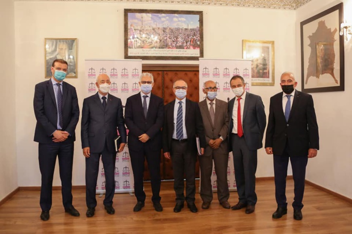 Nizar Baraka reçoit Chakib Benmoussa, président de la CSMD Nizar Baraka reçoit Chakib Benmoussa, président de la CSMD