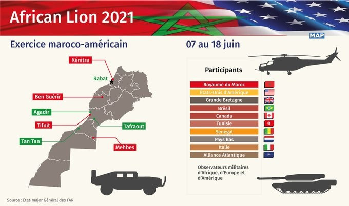 Coup de départ pour l'African Lion 21 (Images)