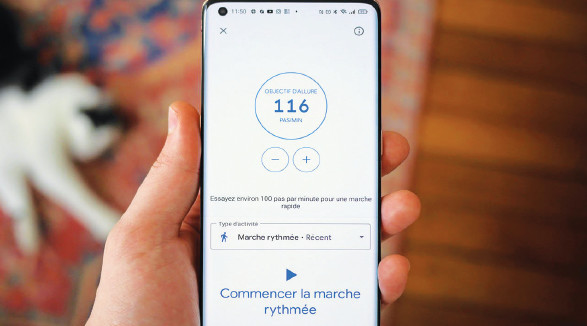 Suivi d’entrainement: Google Fit propose une « Marche rythmée » sur Android