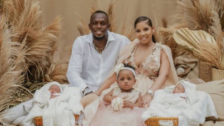 Le mythique sprinteur Usain Bolt papa de jumeaux Le mythique sprinteur Usain Bolt papa de jumeaux