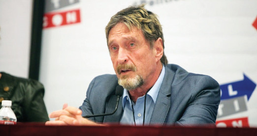 Suicide: John McAfee, créateur du célèbre antivirus, retrouvé mort en prison