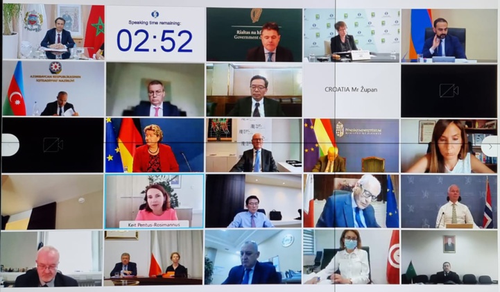 Mohamed Benchaâboun participe aux travaux de la 30ème Assemblée annuelle de le BERD Mohamed Benchaâboun participe aux travaux de la 30ème Assemblée annuelle de le BERD