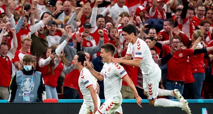 Euro 2020 : Le Danemark héroïque élimine la Tchéquie (2-1) et passe en demi-finale !