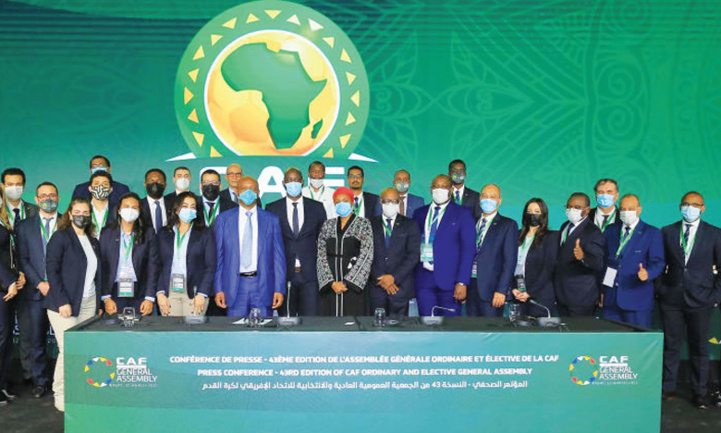 CAF : Réunion du Comité Exécutif au Complexe  Mohammed VI de Maâmoura le 16 juillet