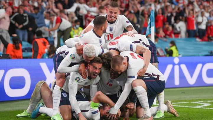 Euro: Les Anglais en finale après leur victoire face aux Danois (2-1)