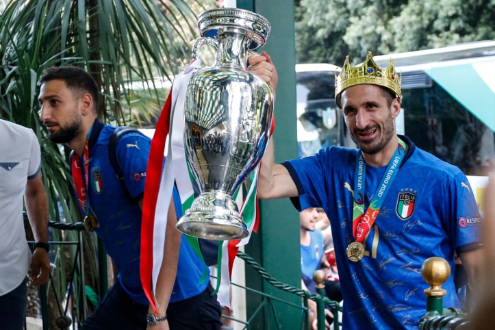 Giorgio Chiellini, roi de l’Italie !