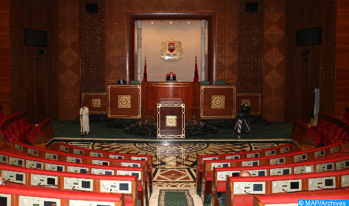 La Chambre des conseillers : plénière mardi pour voter les projets de textes législatifs prêts