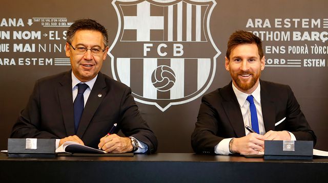 Officiel : Un autre nouveau contrat de Messi à Barcelone