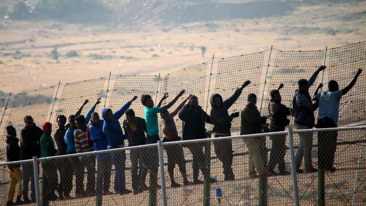 Deuxième groupe de migrants : une centaine de subsahariens entrent à Mellilia en 48 heures Deuxième groupe de migrants : une centaine de subsahariens entrent à Mellilia en 48 heures