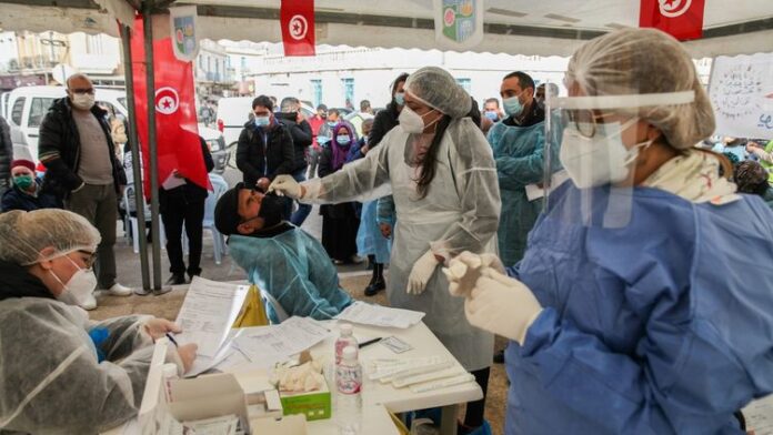 Tunisie : Le nombre de contaminations passe au rouge Tunisie : Le nombre de contaminations passe au rouge