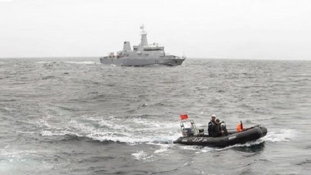 La Marine Royale porte assistance à un plaisancier espagnol en difficulté en mer La Marine Royale porte assistance à un plaisancier espagnol en difficulté en mer