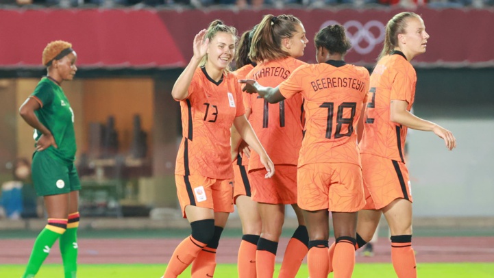 JO / Foot féminin : Les Pays-Bas sans pitié envers la Zambie (10 à 3) JO / Foot féminin : Les Pays-Bas sans pitié envers la Zambie (10 à 3)
