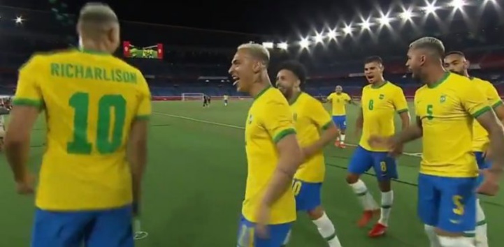 JO / Foot : Le Brésil corrige l’Allemagne (4 à 2)
