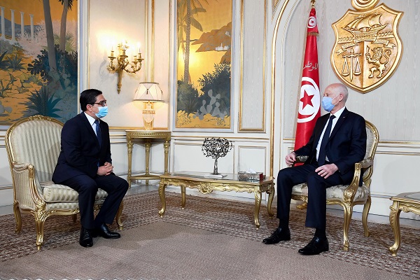 Bourita s'envole pour la Tunisie avec un message de SM le Roi Mohammed VI Bourita s'envole pour la Tunisie avec un message de SM le Roi Mohammed VI