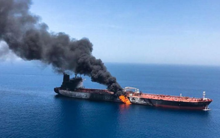 Un pétrolier attaqué en mer d’Oman : Israël veut porter l’affaire devant l’ONU Un pétrolier attaqué en mer d’Oman : Israël veut porter l’affaire devant l’ONU