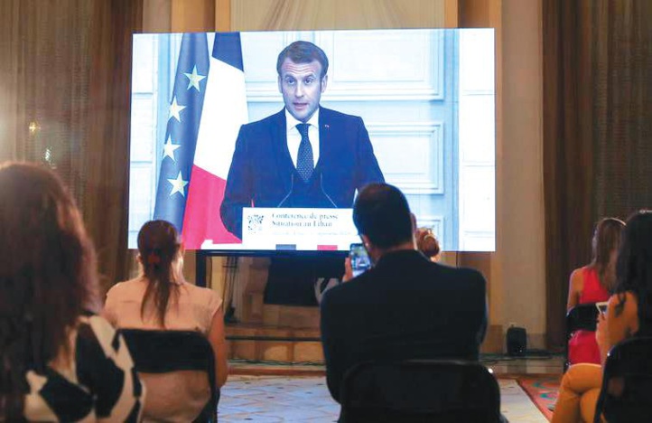 Liban : Macron fait la quête