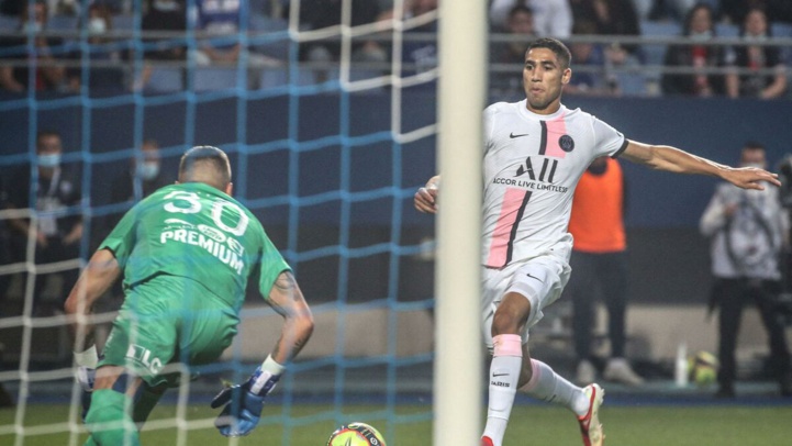 Ligue 1 : Le PSG renverse Troyes grâce à Hakimi et Icardi (1-2) Ligue 1 : Le PSG renverse Troyes grâce à Hakimi et Icardi (1-2)