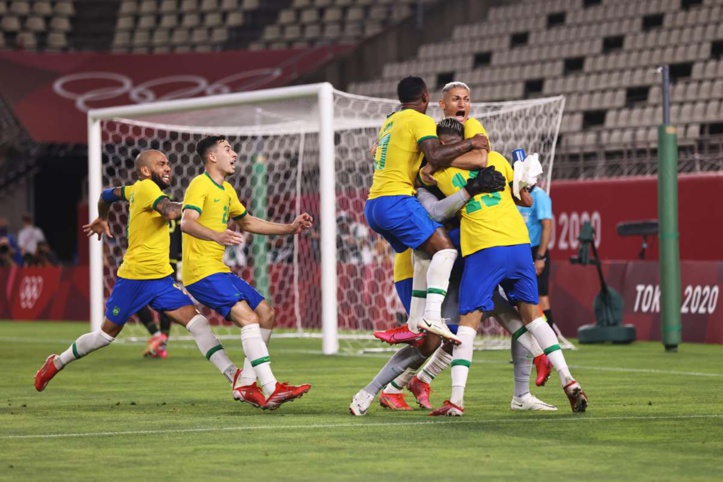 JO- Foot : Les Brésiliens en or, les Espagnols en argent (2-1) !