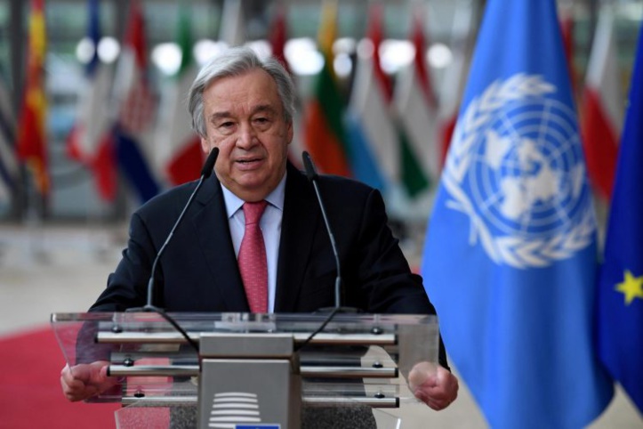 António Guterres : Le rapport d’experts du climat est une alerte rouge pour l’humanité