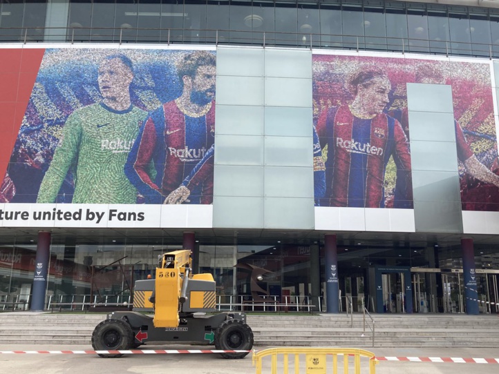 Barça : Les affiches de Messi retirées du Camp Nou ! Barça : Les affiches de Messi retirées du Camp Nou !