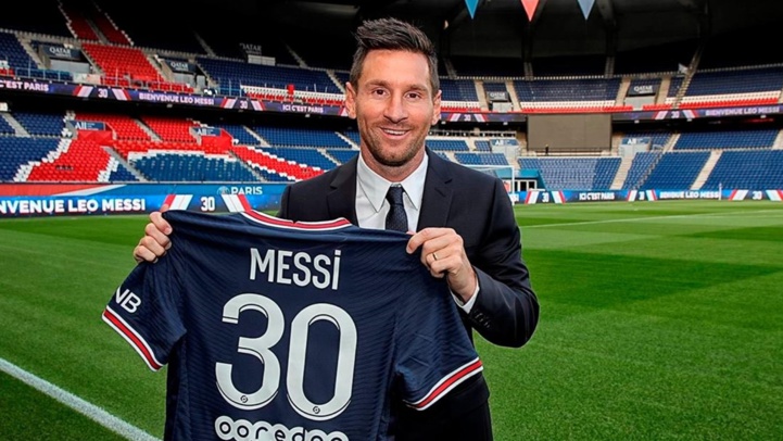 La ruée vers le maillot de Messi : Messi endossera le numéro 30