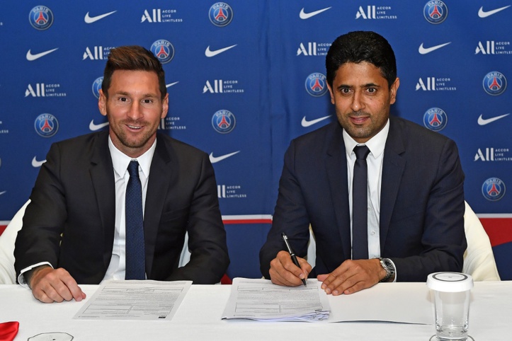 Nasser Al Khelaifi : « Je suis ravi que Lionel Messi ait choisi de rejoindre le PSG ! » Nasser Al Khelaifi : « Je suis ravi que Lionel Messi ait choisi de rejoindre le PSG ! »