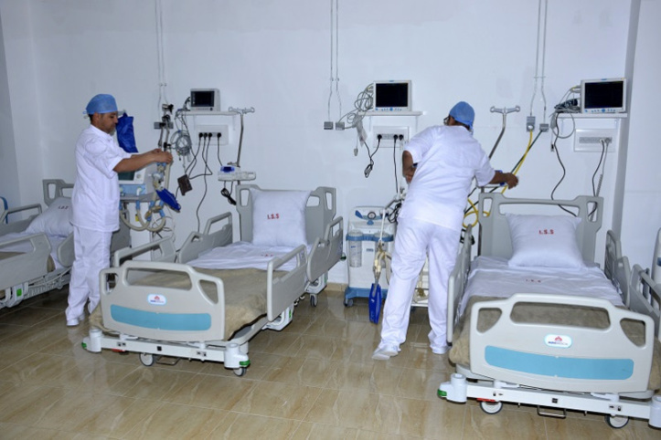 Marrakech : Construction d'un hôpital de campagne dédié aux patients Covid-19
