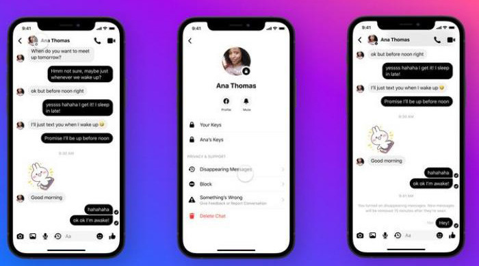 Facebook : Les appels vocaux et vidéo sont désormais cryptés de bout en bout sur Messenger et bientôt sur Instagram