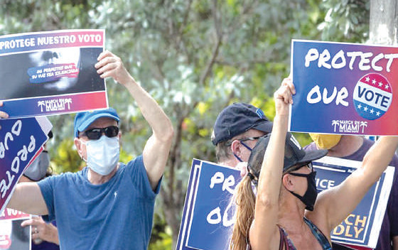 USA : Manifestations contre les restrictions du droit de vote des minorités USA : Manifestations contre les restrictions du droit de vote des minorités