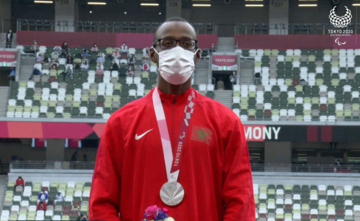 Paralympiques (400m / T13): Mohamed Amgoun médaillé d'argent