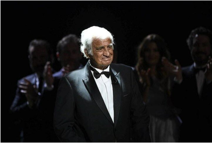 Jean-Paul Belmondo lors des César en 2004.